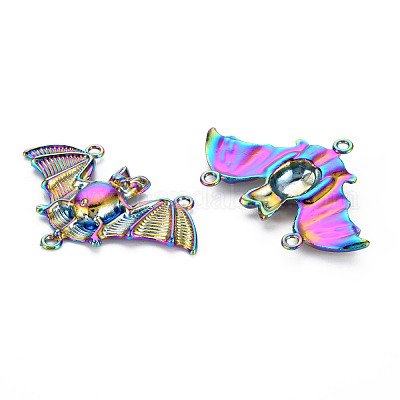 Компоненты люстры из сплава радужного цвета связывают настройки со стразами PALLOY-S180-294-NR-1