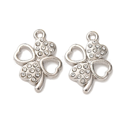 Сплава с стразами подвески&nbsp;FIND-H051-13P-1