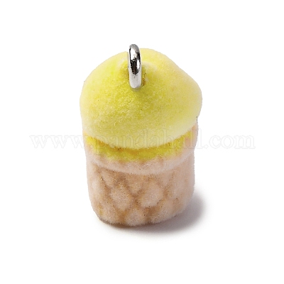 Кулоны из флокированной смолы FIND-S001-14J-1