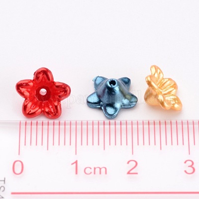 Акриловые бусины X-PL129Y-1