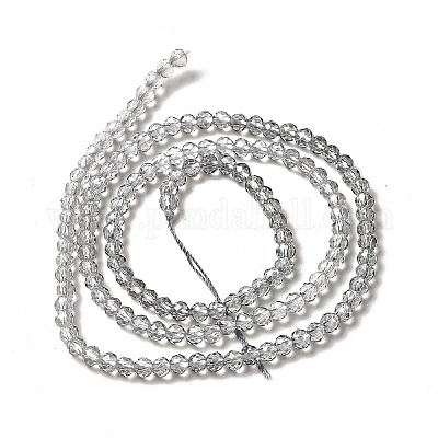 Прозрачный градиент цвета стеклянные бусины пряди GLAA-H021-01B-28-1