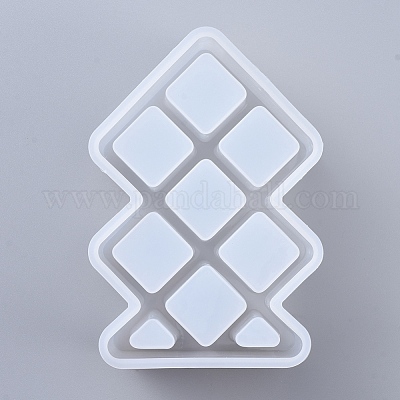 7 отсек для хранения губной помады силиконовые Молды DIY-D049-03-1