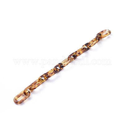 Handgefertigte Acryl Figaro Ketten&nbsp;AJEW-JB00595-1