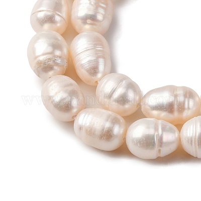 Нити из натурального культивированного пресноводного жемчуга PEAR-L001-A-20-1