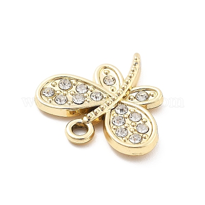 Подвески из сплава и страза FIND-U026-25C-G-1