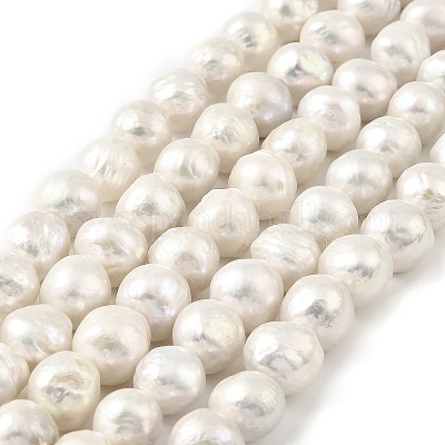 Натуральные бусины из жемчуга эдисон нити PEAR-B004-01A-04A-1