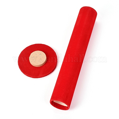 Бархатная стойка для ювелирных изделий с вертикальной башней ODIS-F006-01D-1