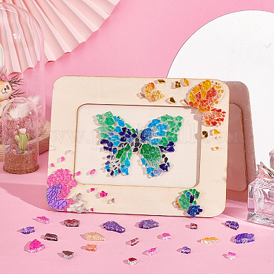 Ahademaker 300 г 3 цвета хрустящие осколки стекла GLAA-GA0001-41-1