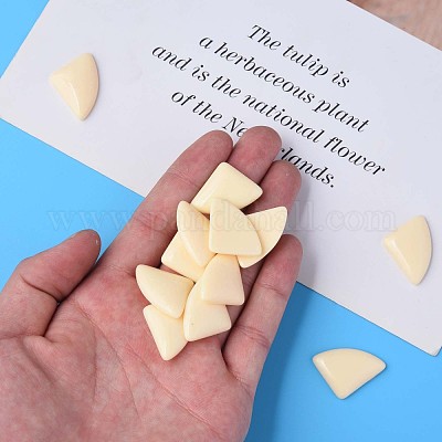 Непрозрачные акриловый кабошоны MACR-S373-144-A15-1