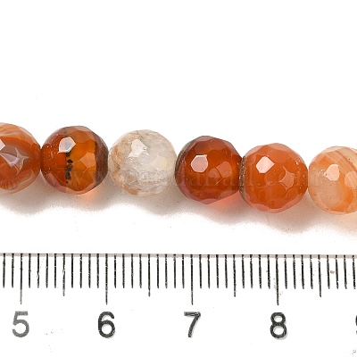 Нити бусин из натурального агата (окрашенного и нагретого) G-H066-B05-02-1