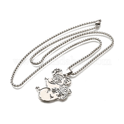 201 нержавеющая сталь NJEW-E156-01P-1