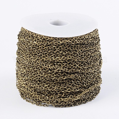 Железная боковая витая цепь CH-BSFN0.9-AB-FF-1