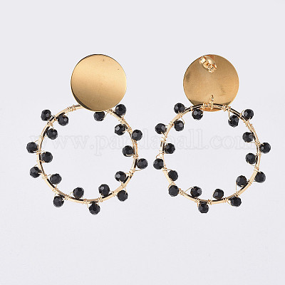 Свисающие серьги EJEW-JE03686-1