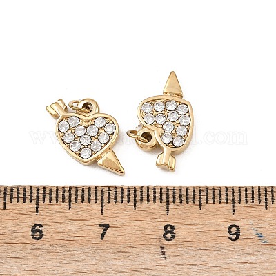 Нержавеющая сталь 304 с подвесками из прозрачного кубического циркония STAS-G364-03G-1