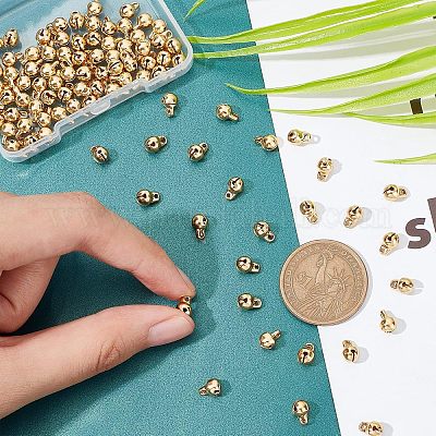 100 шт. подвески-колокольчики из нержавеющей стали 304 STAS-UN0035-56-1