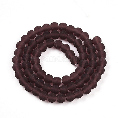 Прозрачные стеклянные бусины&nbsp;LS-GLAA-T032-T6mm-MD19-1