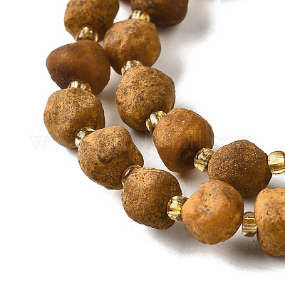 Нити бусин из необработанного натурального янтаря G-U023-D01-1