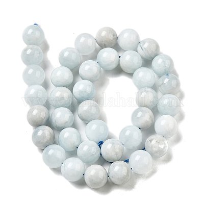 Природные Аквамарин бисер нитей G-I349-A01-01A-1