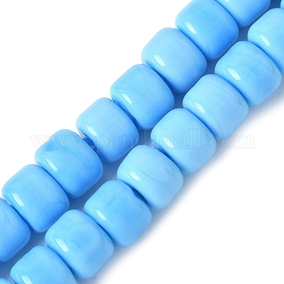 Бусы лэмпворк ручной работы LAMP-I030-02C-1