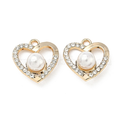 Подвески из сплава и страза&nbsp;ALRI-D303-14G-02-1