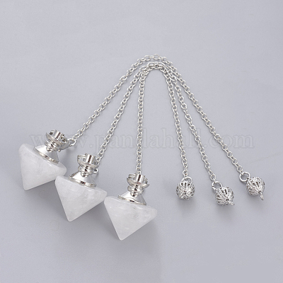 Маятники с конусом из натурального кварца G-G771-D010-1