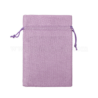 Borse con coulisse in lino&nbsp;CON-PW0001-072A-1