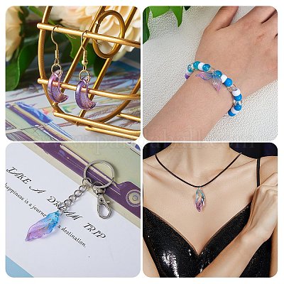 120шт 2 стильные стеклянные подвески GLAA-SZ0001-87-1