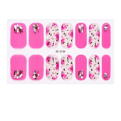 アクセサリー A フルカバーのネイルステッカー 3dネイルデカール 水転写 ガラス