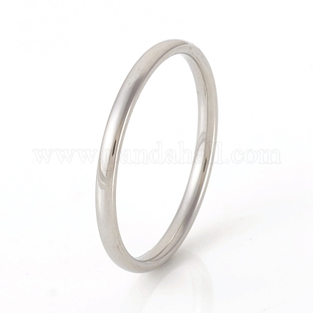 201 Stainless Steel Plain Band Rings RJEW-G107-1.5mm-5-P-1