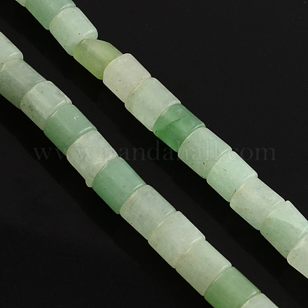 Pietra avventurina fili di perline verdi naturali X-G-R187-18-1