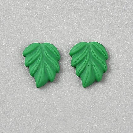 Undurchsichtigen Cabochons&nbsp;RESI-WH0022-35A-1