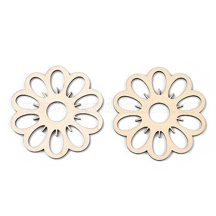 Необработанный натуральный тополь дерево филигрань столярные звенья WOOD-TAC0012-07-1