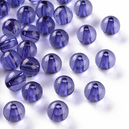 Perles en acrylique transparente MACR-S370-A10mm-752-1