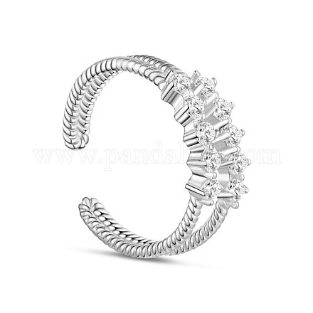Pequeños y 925 anillos de plata esterlina TS-R427-S-1