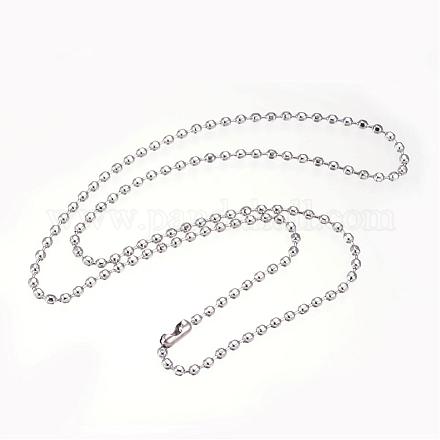 304 Stainless Steel Necklaces NJEW-D281-17-1