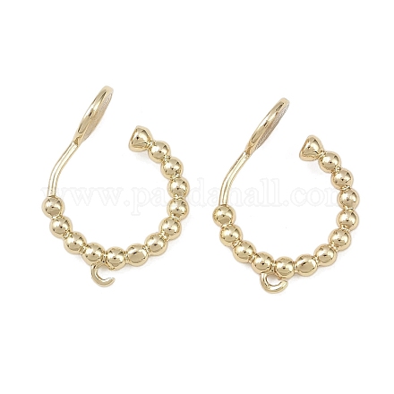 Медные серьги-манжеты KK-F921-08A-G-1