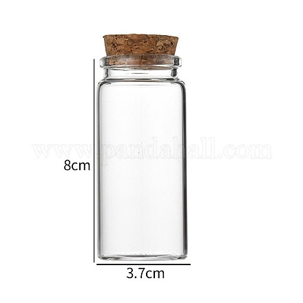 Стеклянная бутылка CON-WH0085-72E-1