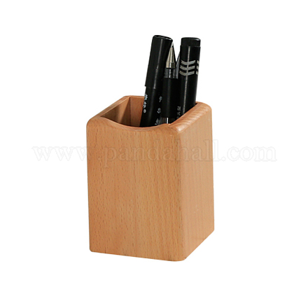 Настольный деревянный держатель для ручек OFST-PW0014-03A-1