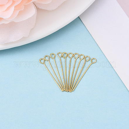 Латунные булавки KK-YW0004-04A-G-1