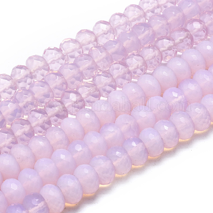 Chapelets de perles d'opalite G-L557-12B-1
