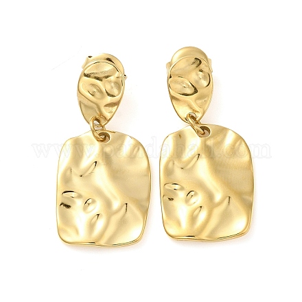 Серьги-гвоздики из нержавеющей стали 304 EJEW-G364-26G-1