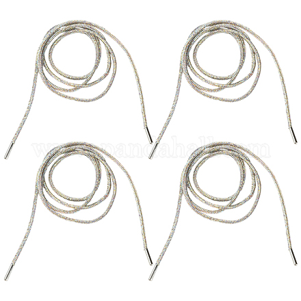 Lacets de ruban adhésif strass en verre plat DIY-WH0225-31B-1