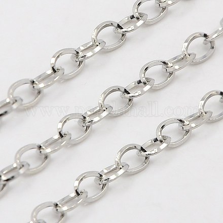 304 Stainless Steel Cable Chains CHS-K001-96-2mm-1