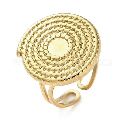 Ионное покрытие (ip) кольца из нержавеющей стали 304 RJEW-C075-04E-G-1