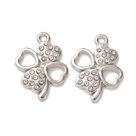 Сплава с стразами подвески FIND-H051-13P-1