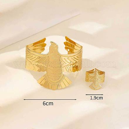 Наборы браслетов и колец из сплава Eagle для женщин FS-WGB3658-01-1