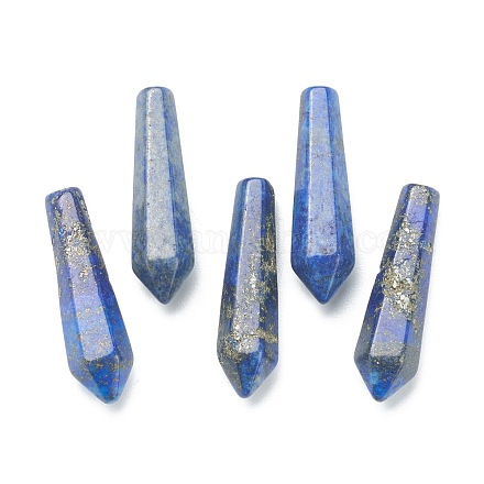 Perles naturelles pointues lapis lazuli G-E490-C22-1