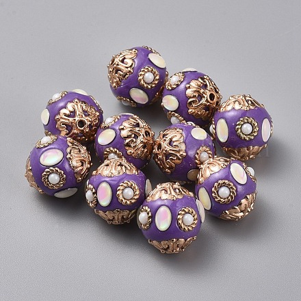 Handmade Indonesia Beads IPDL-F026-04-A-1
