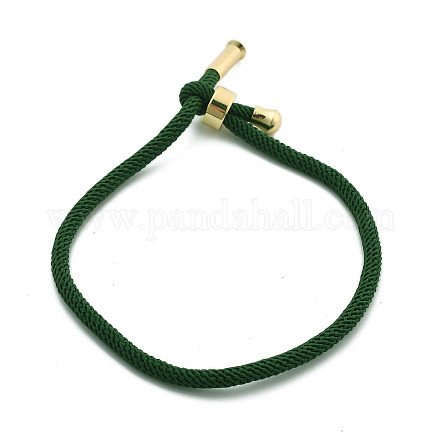 Браслеты хлопок шнур BJEW-F360-B42-1