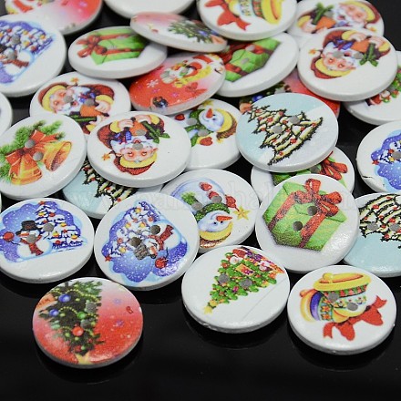 Holiday Buttons BUTT-P001-13mm-M-1